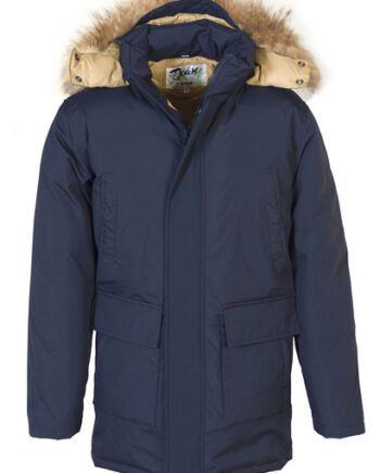 Men’s Iceberg Down-Filled Parka with Zippered Pockets