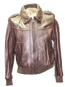 Knoles & Carter Women Brown Genuine Leather Jacket