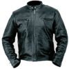 Classic Racer Leather Motorcycle Jacket