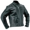 Cowhide Casual Racer Leather Jacket