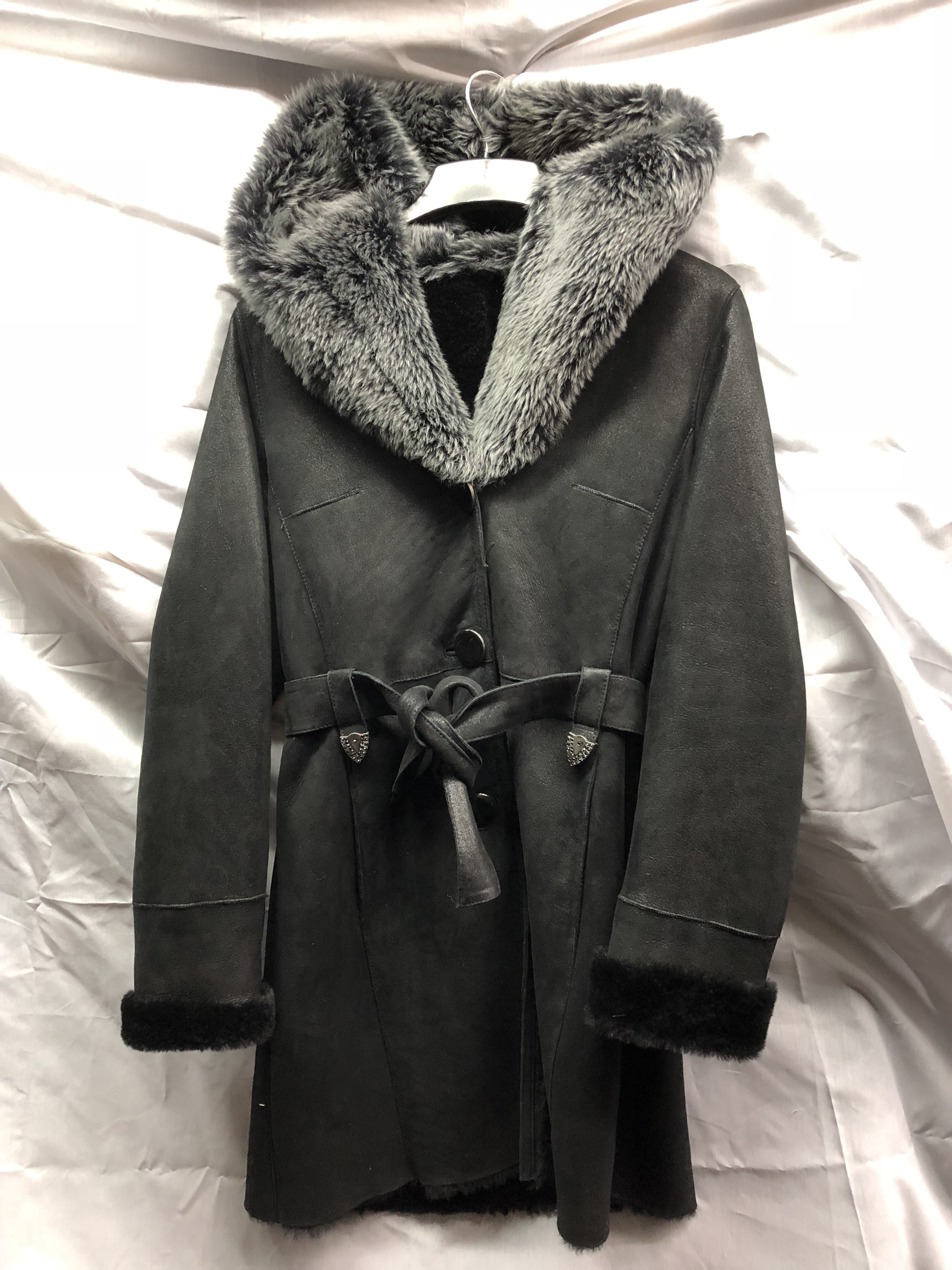 Women’s Sheepskin long coat | Leather Accessories Inc