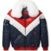 Goose Country V-Bomber Two-Tone: Red/White/Blue