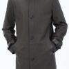 Robin Leather Coat Removable Shealing Lining